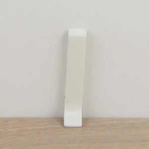 Koppelstuk glanzend wit (bij 5508) - Aluminium bewerkt - 10 x 60 mm Koopje